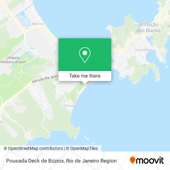 Pousada Deck de Búzios map