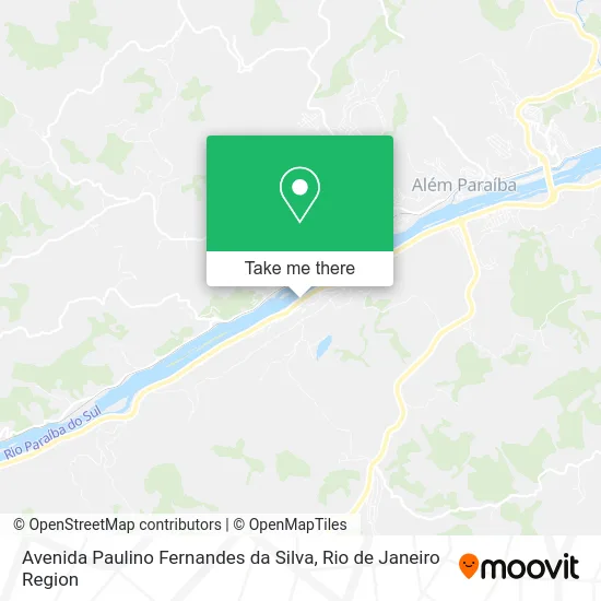 Avenida Paulino Fernandes da Silva map