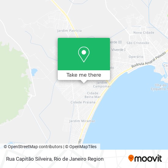 Rua Capitão Silveira map