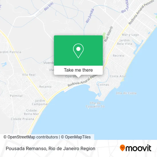 Pousada Remanso map