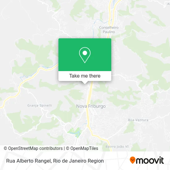 Rua Alberto Rangel map