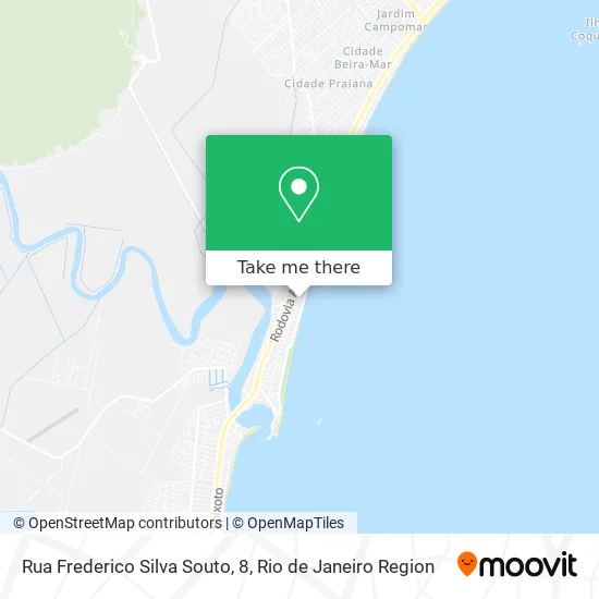 Rua Frederico Silva Souto, 8 map