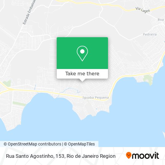 Rua Santo Agostinho, 153 map