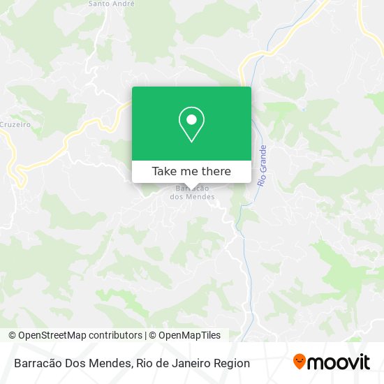 Mapa Barracão Dos Mendes