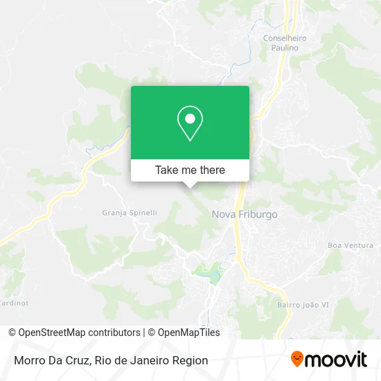 Morro Da Cruz map