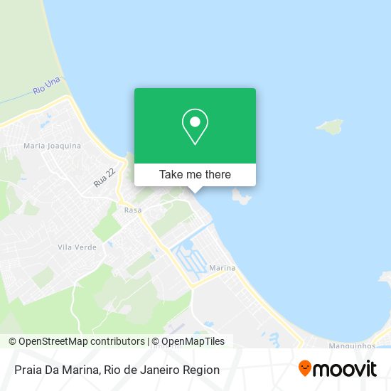 Praia Da Marina map