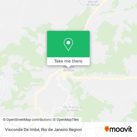 Visconde De Imbé map