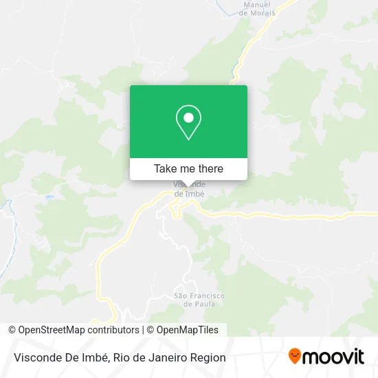 Visconde De Imbé map