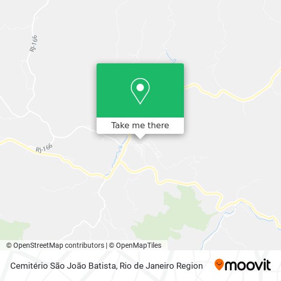 Mapa Cemitério São João Batista