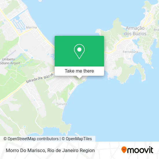 Morro Do Marisco map