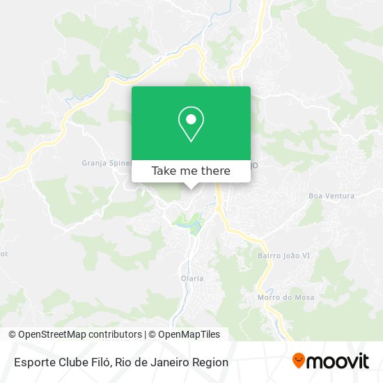 Mapa Esporte Clube Filó