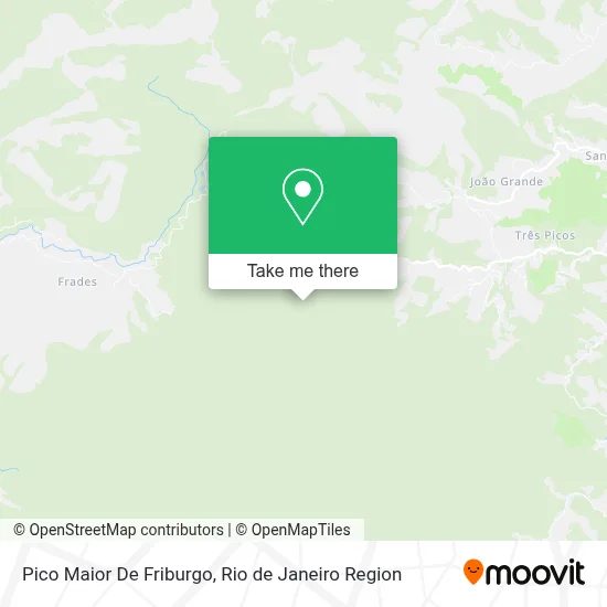 Pico Maior De Friburgo map