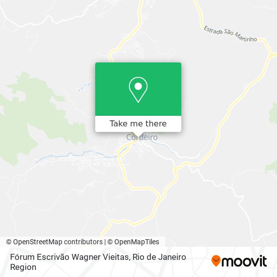 Fórum Escrivão Wagner Vieitas map