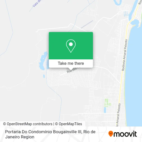 Portaria Do Condomínio Bougainville III map