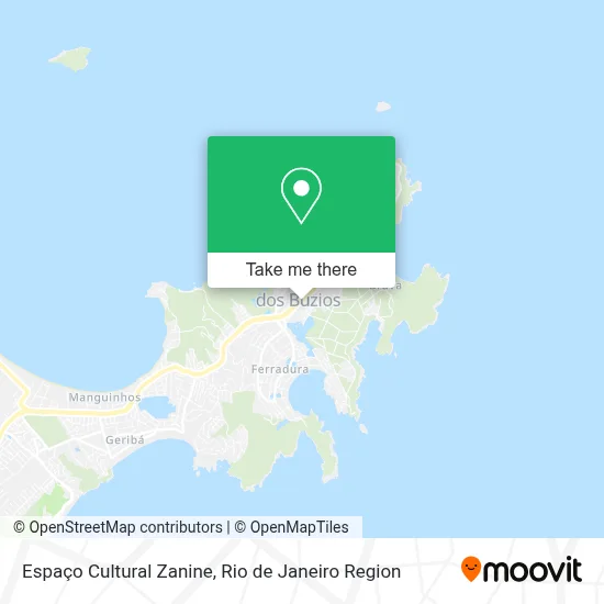 Espaço Cultural Zanine map