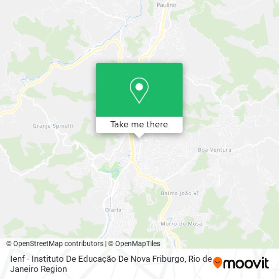 How to get to Ienf - Instituto De Educação De Nova Friburgo by Bus?