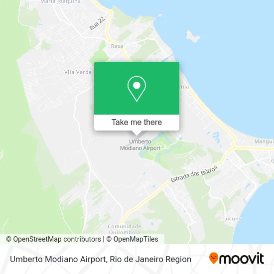 Umberto Modiano Airport map