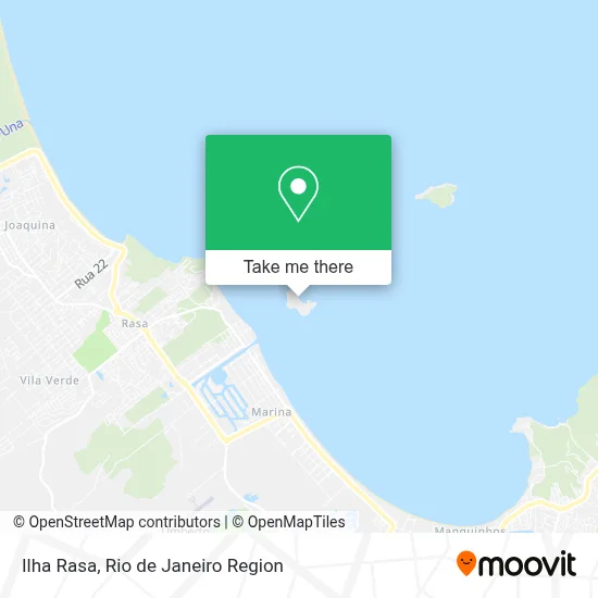 Ilha Rasa map