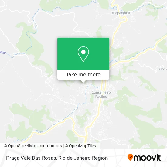 Praça Vale Das Rosas map