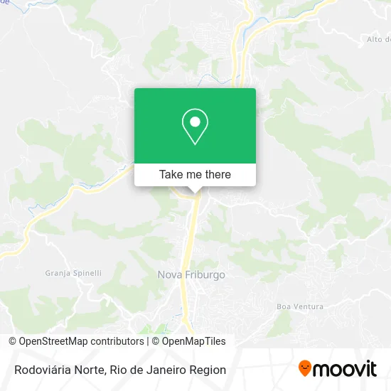 Rodoviária Norte map