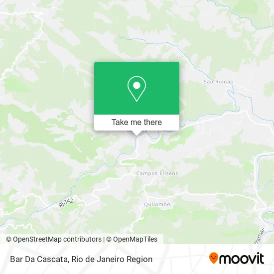 Bar Da Cascata map