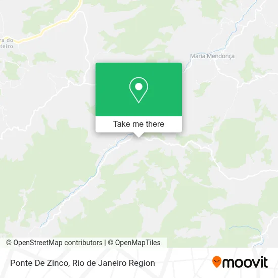Ponte De Zinco map