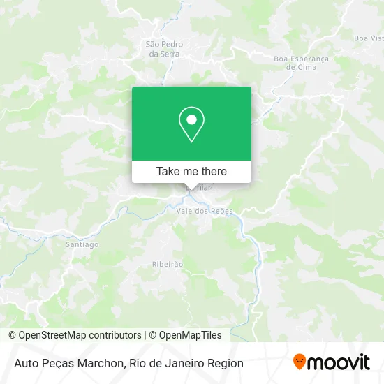 Auto Peças Marchon map