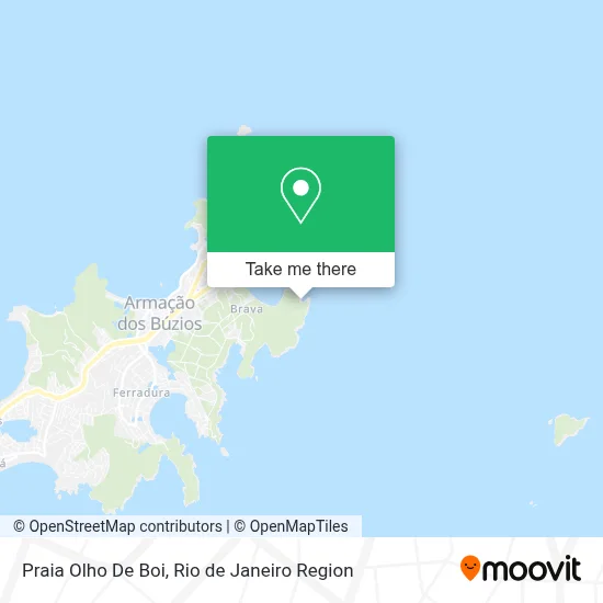 Praia Olho De Boi map