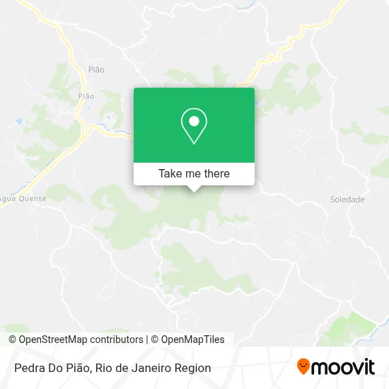 Pedra Do Pião map