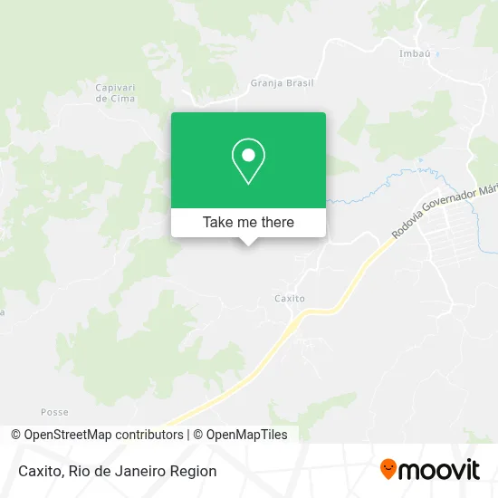 Caxito map