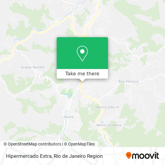 Hipermercado Extra map