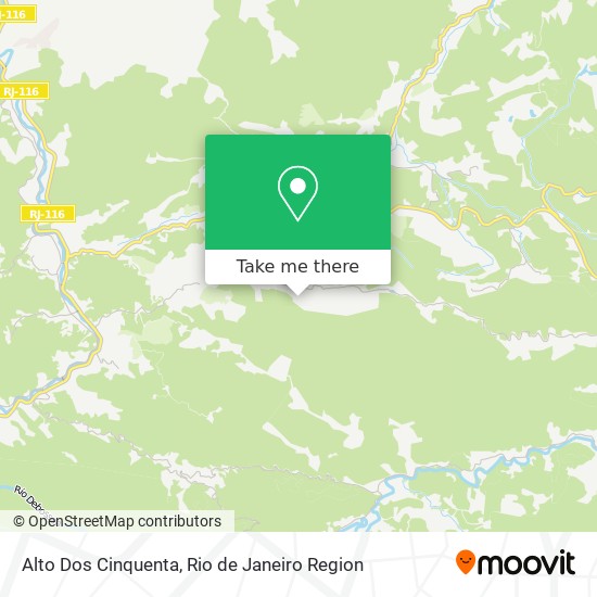 Alto Dos Cinquenta map