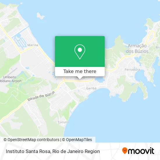 Instituto Santa Rosa map