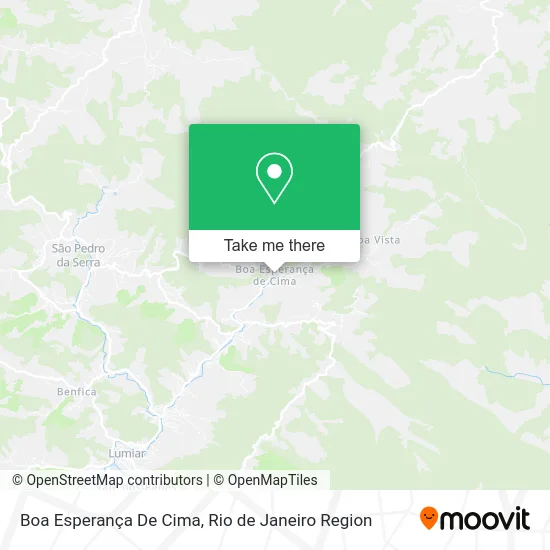 Boa Esperança De Cima map