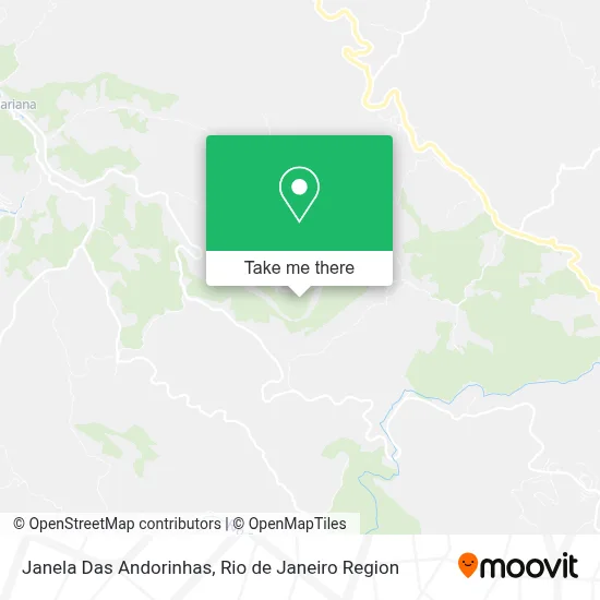Janela Das Andorinhas map