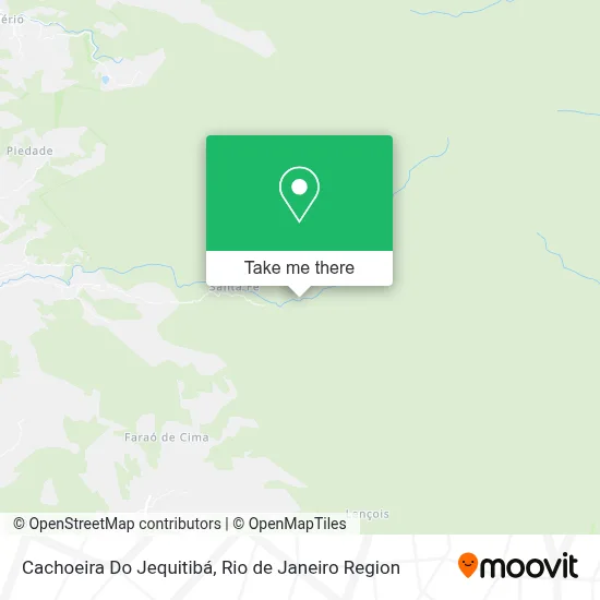 Cachoeira Do Jequitibá map