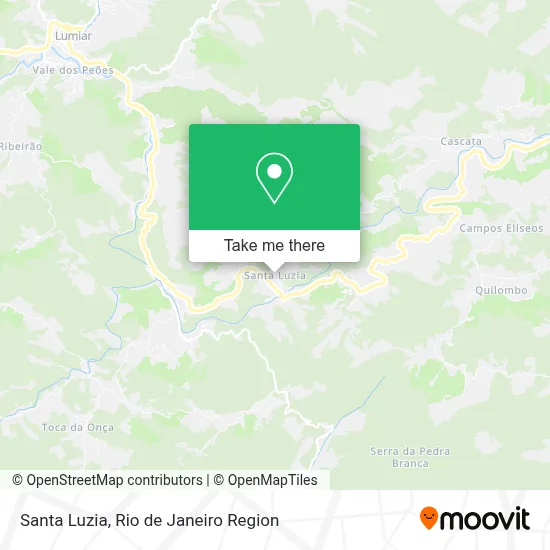 Santa Luzia map
