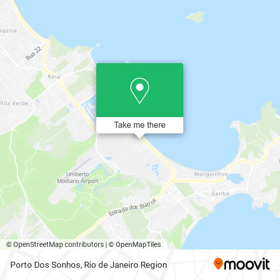 Porto Dos Sonhos map