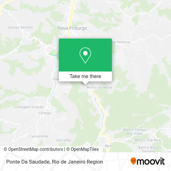 Ponte Da Saudade map