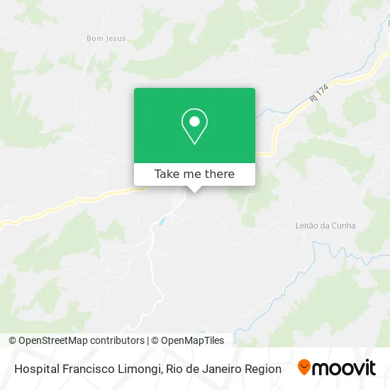 Hospital Francisco Limongi map