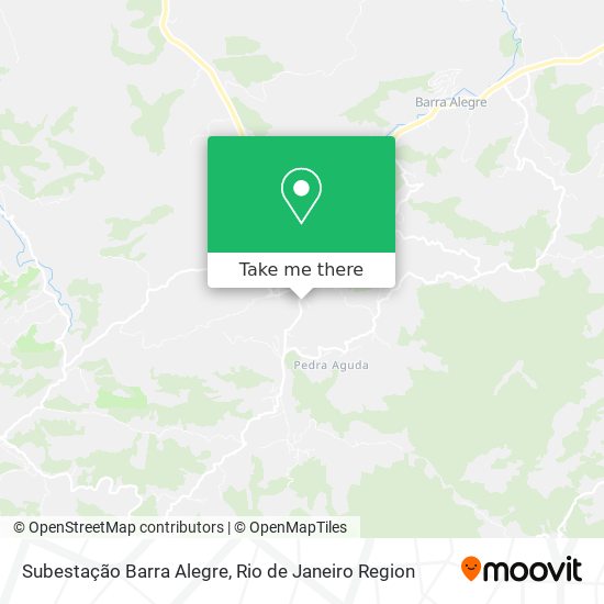 Subestação Barra Alegre map