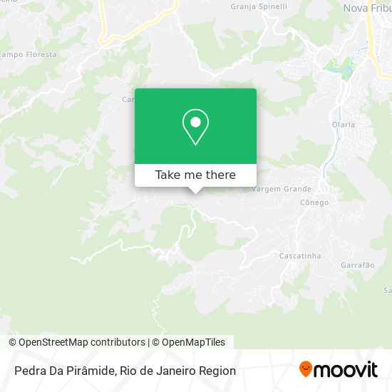 Pedra Da Pirâmide map
