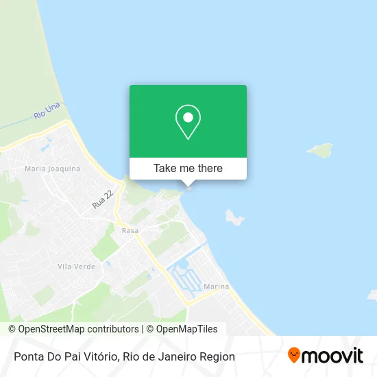 Ponta Do Pai Vitório map