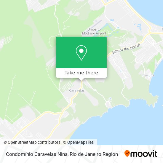 Mapa Condomínio Caravelas Nina