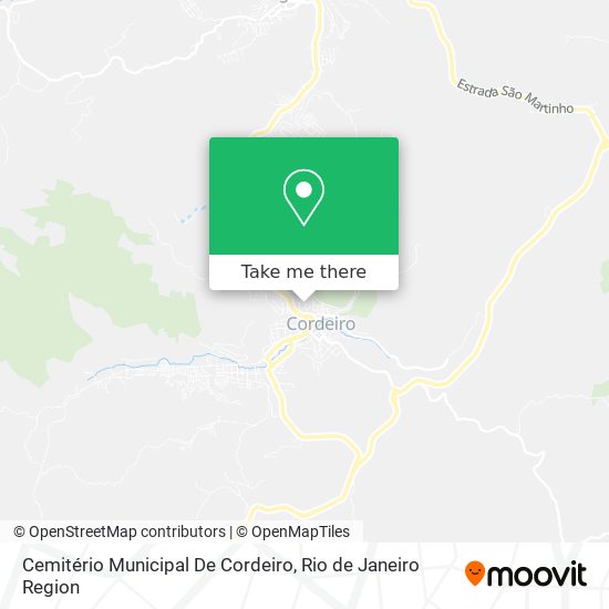 Cemitério Municipal De Cordeiro map