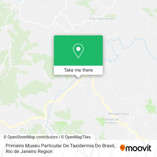 Primeiro Museu Particular De Taxidermia Do Brasil map