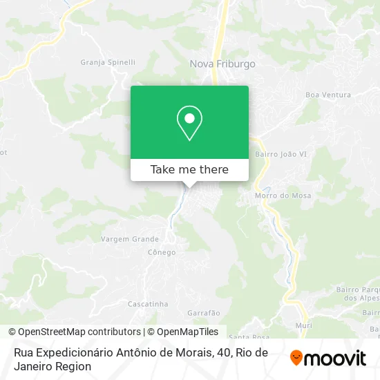 Rua Expedicionário Antônio de Morais, 40 map