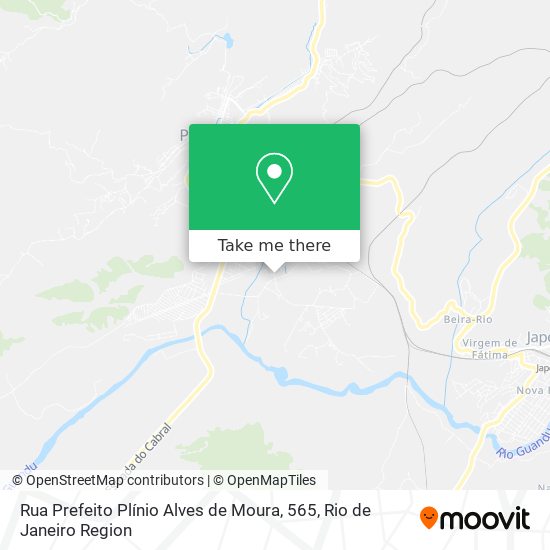 Rua Prefeito Plínio Alves de Moura, 565 map
