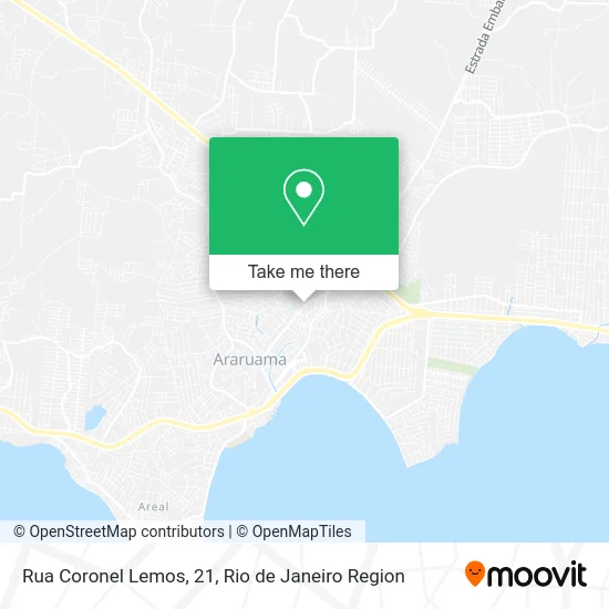 Rua Coronel Lemos, 21 map