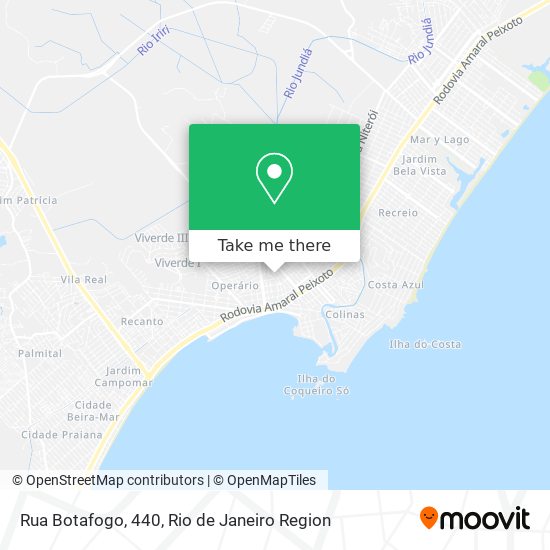 Mapa Rua Botafogo, 440
